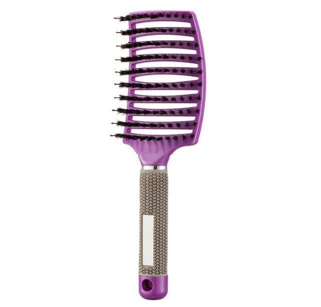 Brosse démêlante réduit la chute de cheveux