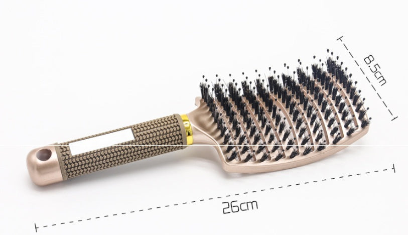 Brosse démêlante réduit la chute de cheveux